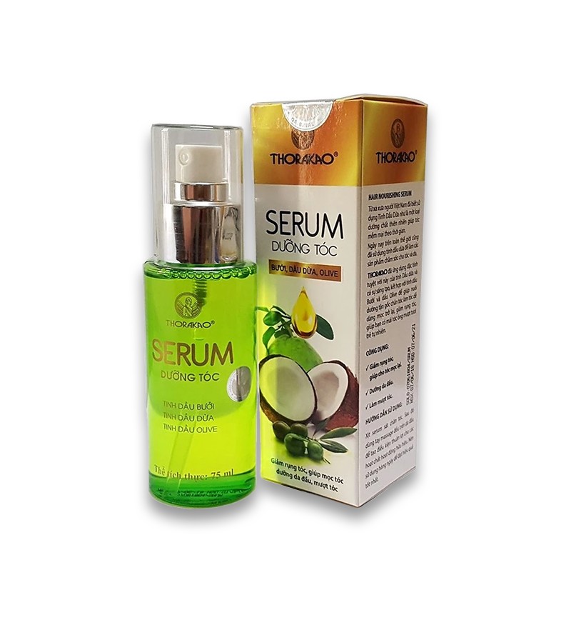 Serum dưỡng tóc Thorakao phục hồi tóc hư tổn 75ml
