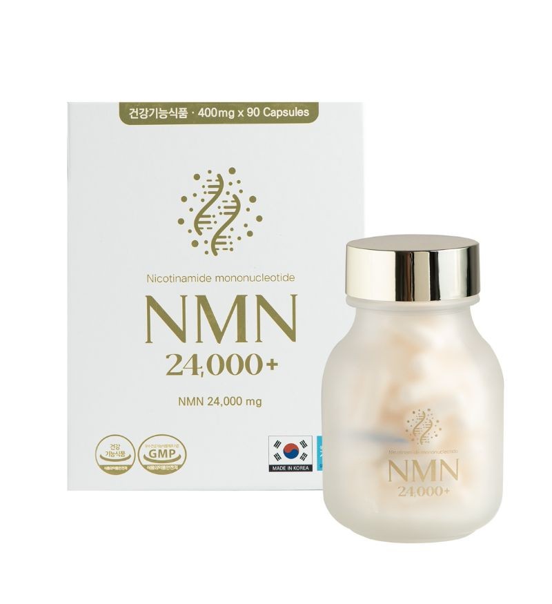 Viên uống NMN 24000+ Hàn Quốc trẻ hóa toàn diện 90 viên