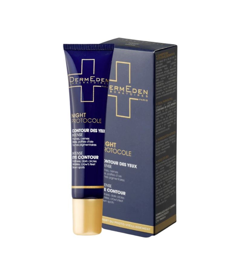 Kem dưỡng mắt, giảm quầng thâm Dermeden Night Protocole Intense Eye Contour 15ml