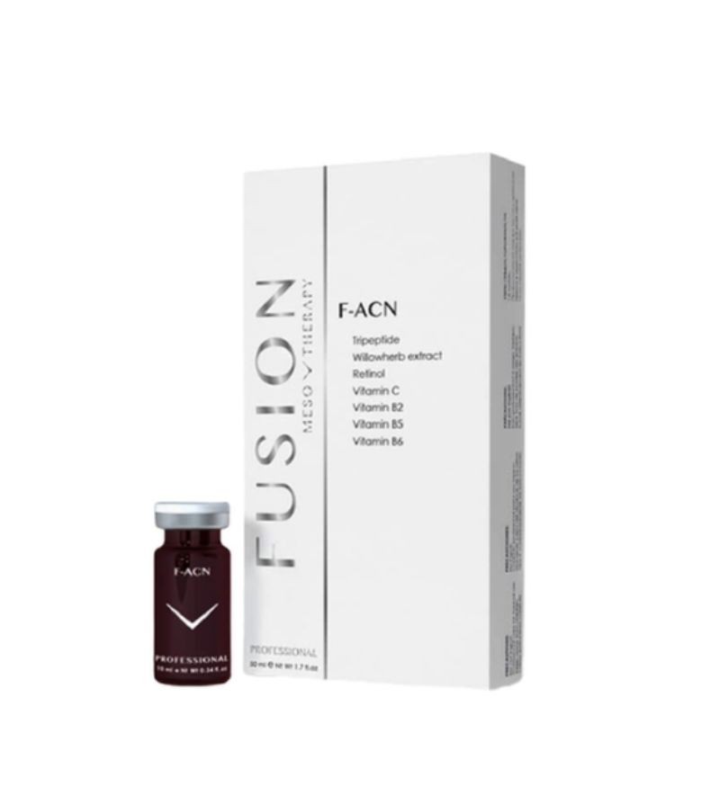 Tinh chất cải thiện mụn & thâm mụn Fusion F-ACN 5 lọ x 10ml
