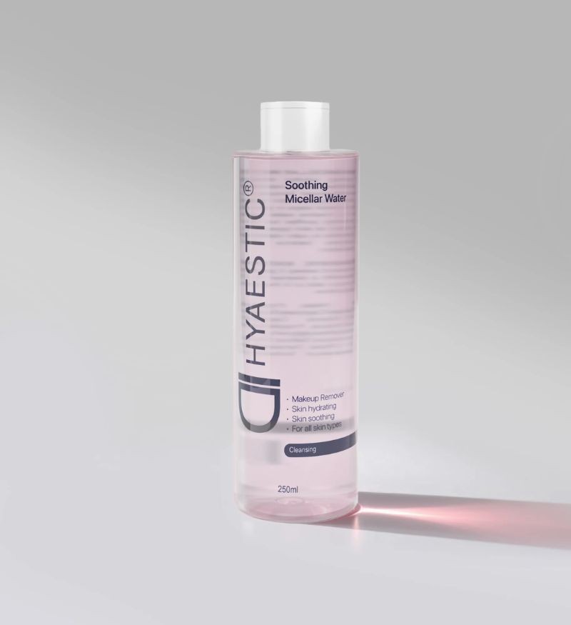 Nước tẩy trang dịu nhẹ, làm sạch & dưỡng ẩm sâu Hyaestic Soothing Micellar Water 250ml