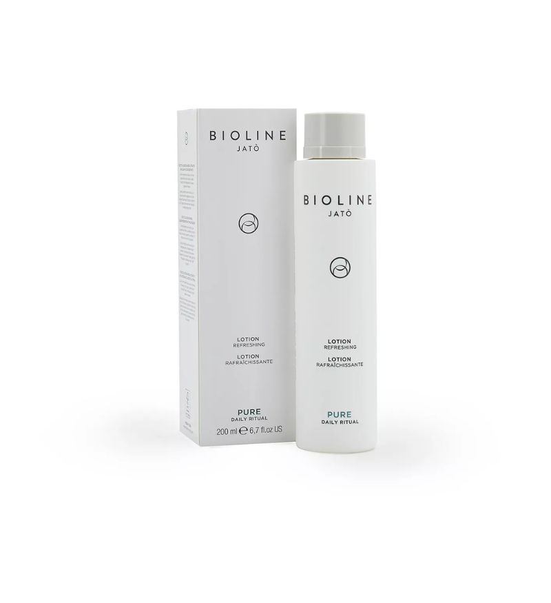 Nước hoa hồng cho da dầu mụn Bioline Pure Lotion Refreshing 200ml