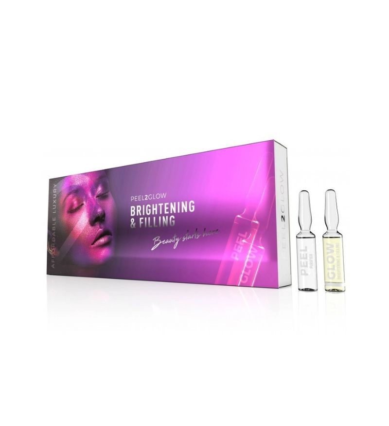 Peel dưỡng sáng da cho da nhiều sắc tố SkinTech Brightening & Filling Kit 10 - 5 Peel + 5 Glow