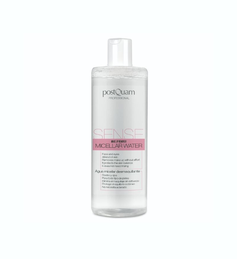 Dung dịch tẩy trang, làm sạch lớp trang điểm PostQuam Make Up Remover Micellar Water 400ml