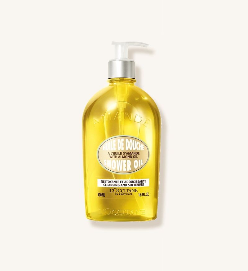 Dầu tắm hạnh nhân nuôi dưỡng & bảo vệ da L'Occitane Almond Shower Oil 500ml