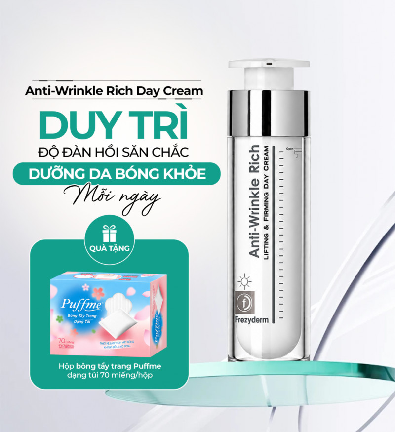 Kem chống lão hóa ban ngày Frezyderm Anti-Wrinkle Rich Day Cream 50ml
